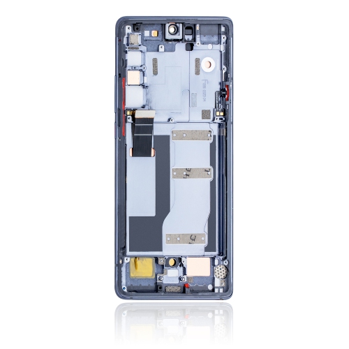 Refurbished - Replacement OLED Assembly With Frame Compatible For TCL 20 Pro 5G (Moondust Gray)