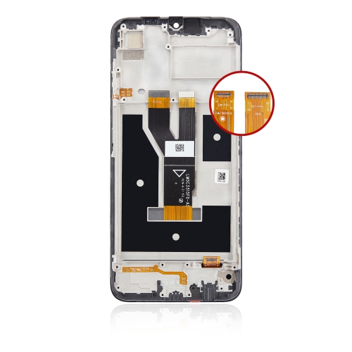 Refurbished - Replacement LCD Assembly With Frame Compatible For Realme C21 (All Colors)