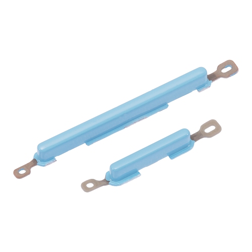 Replacement Hard Buttons Compatible For Xiaomi Redmi 10X / Note 9 (Light Blue)