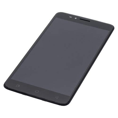 Replacement LCD Assembly With Frame Compatible For T-Mobile Revvl Plus (C3701A) (Black) by ESOURCE PARTS - Refurbished condition - Image 4