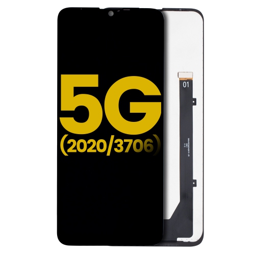 Refurbished - Replacement LCD Assembly Without Frame Compatible For Coolpad Legacy Brisa 2020 (3706) (Black)