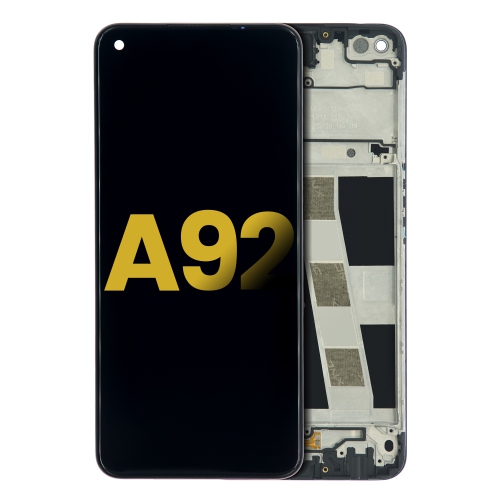 Replacement LCD Assembly With Frame Compatible For OPPO A92 (All Colors) by ESOURCE PARTS - Refurbished condition - Image 2