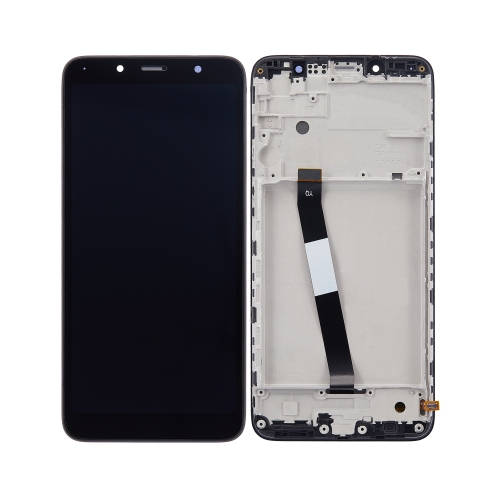 Replacement LCD Assembly With Frame Compatible For Xiaomi Redmi 7A (All Colors) by ESOURCE PARTS - Refurbished condition - CA$57.77