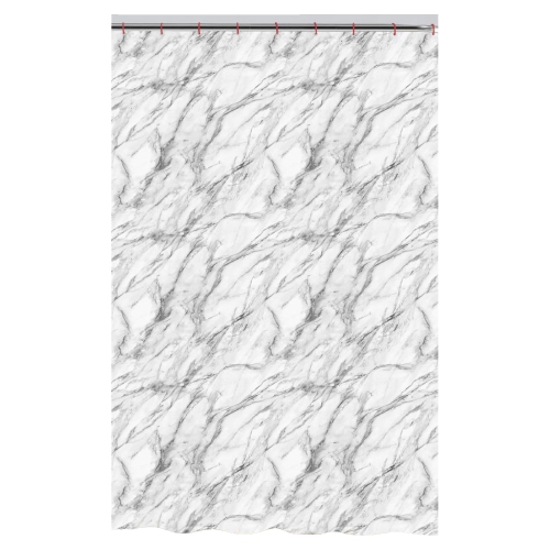 ITY International - Polyester Shower Curtain, 71" x 71", Marble Pattern