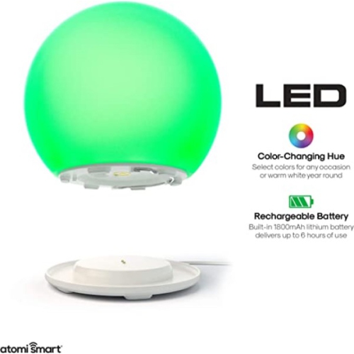 Atomi Smart AT1453 Smart WiFi Portable Orb Light