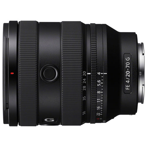 Sony E-Mount Full-Frame 20-70mm f/4 G Ultra-Wide Compact Lightweight Zoom Lens