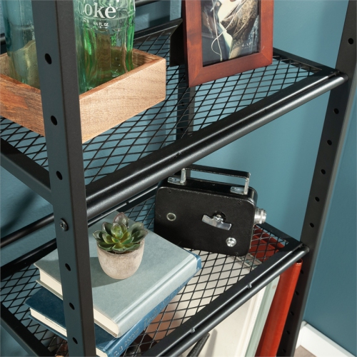 Sauder Briarbrook Engineered Wood/Metal File Tower in Barrel Oak