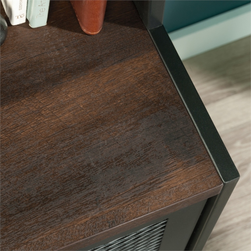 Sauder Briarbrook Engineered Wood/Metal File Tower in Barrel Oak