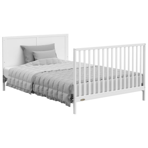 Graco Melrose 5-in-1 Convertible Crib with Drawer - White