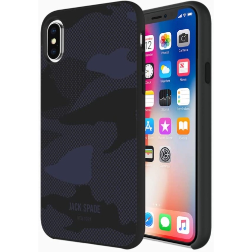 Case JS Racing Strip BL/RD iPhone X/XS