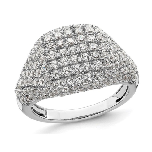 GEM AND HARMONY  2.25 Carat (Ctw) Lab-Grown Diamond Ring In 14K Gold In White