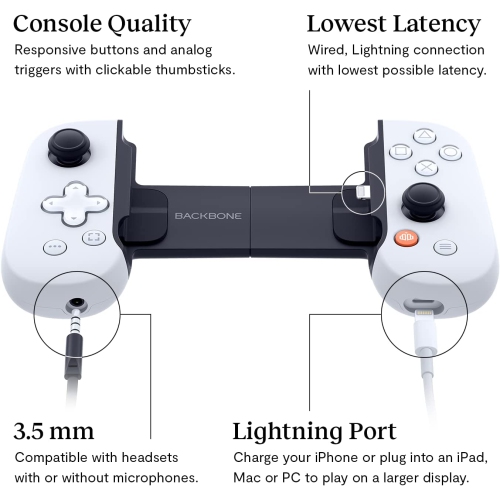 Backbone One Mobile Gaming Controller for iPhone [PlayStation Edition]