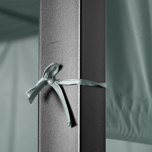 Outsunny 3 Pieces Wicker Patio Furniture Set with Retractable Canopy Pergola, Outdoor PE Rattan Sofa Set with Shade Shelter, 3-seater Sofa, Loveseat,