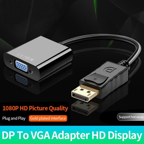 SuperShield DisplayPort DP to VGA Video Adapter Converter