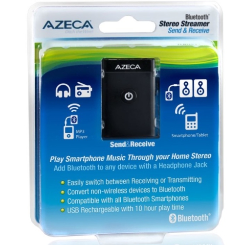 Azeca BTT009 Bluetooth Stereo Streamer SEND And RECEIVER