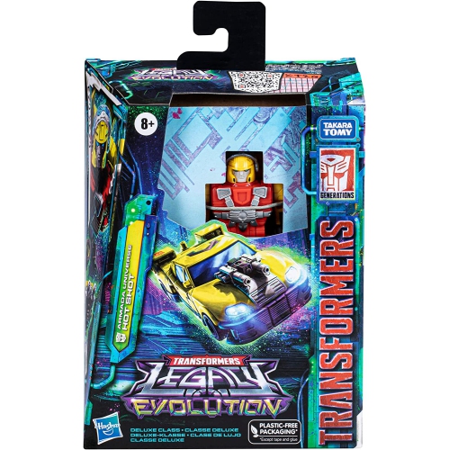 TRANSFORMERS  Legacy Evolution 6 Inch Action Figure Deluxe Class Wave 4 - Hot Shot