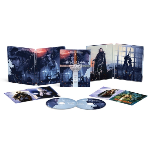 Highlander [SteelBook] [comprend une copie numérique] [Blu-ray/Blu-ray Ultra HD 4K] [Exclusivité Best Buy]