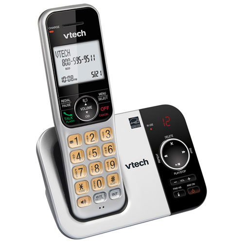 VTech DECT 6.0 Cordless Phone System – 4 Handsets, Caller ID, Call Waiting, Bluetooth
