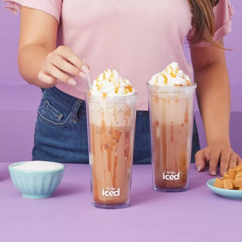 Mr. Coffee Single-Serve Frappe, glacée et cafetière chaude avec Blender - Black