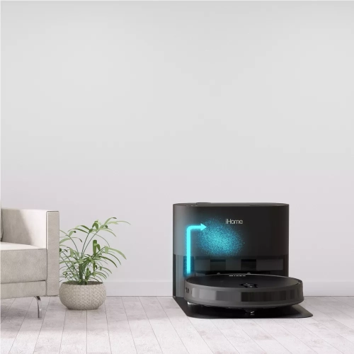 Ihome eclipse pro robot vide - noir