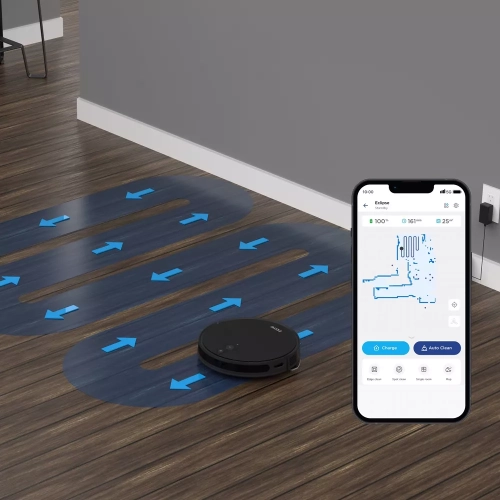 iHome Eclipse Robot Vacuum - Black