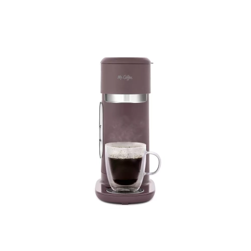Mr. Coffee Single-Serve Iced and Hot Coffee Maker with Reusable Tumbler and Nylon Filter