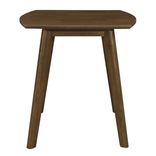 Lexicon Damala 3 Piece Wood Occasional Table Set in Walnut