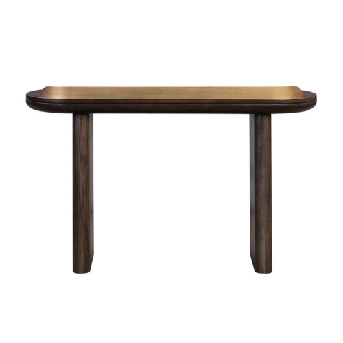 Table de bureau/console en bois d’acacia et MDF Braden de TOV Furniture, brun, 32 po de haut