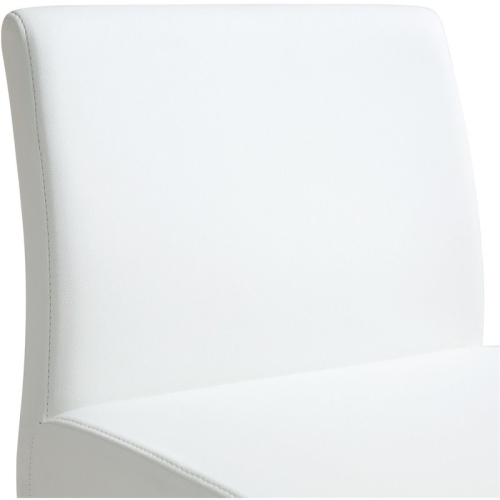 TOV Furniture Denmark 27" Contemporary Fabric Counter Stools in White