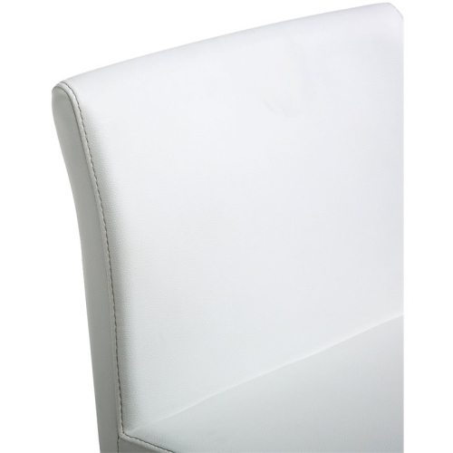 TOV Furniture Denmark 27" Fabric Counter Stools in White/Gold