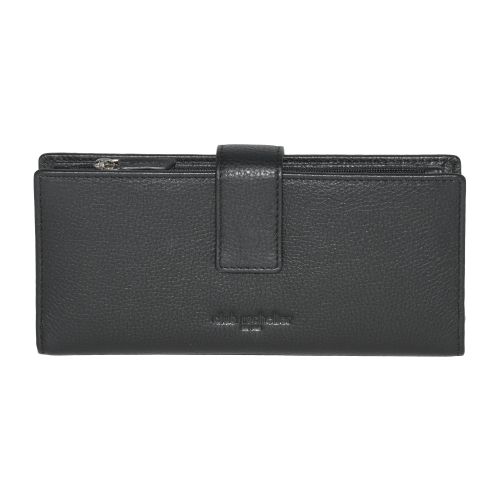 CLUB ROCHELIER  Ladies Clutch Wallet With Tab In Black