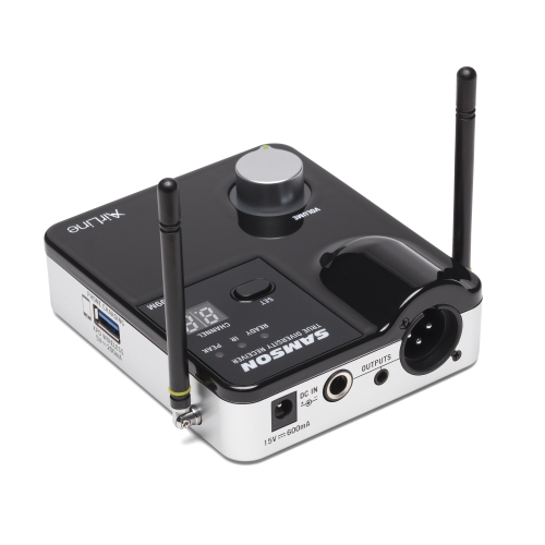 Samson Système à micro serre-tête sans fil AirLine Fitness 99m AH9 UHF