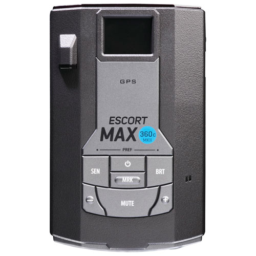 Détecteur de radar MAX 360c MKII d'Escort