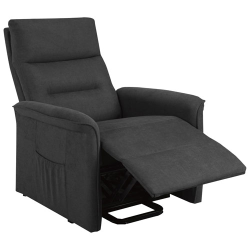 Ariel Contemporary Reclining Lift Chair - Dark Grey