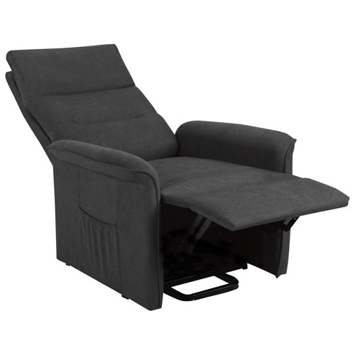 Ariel Contemporary Reclining Lift Chair - Dark Grey