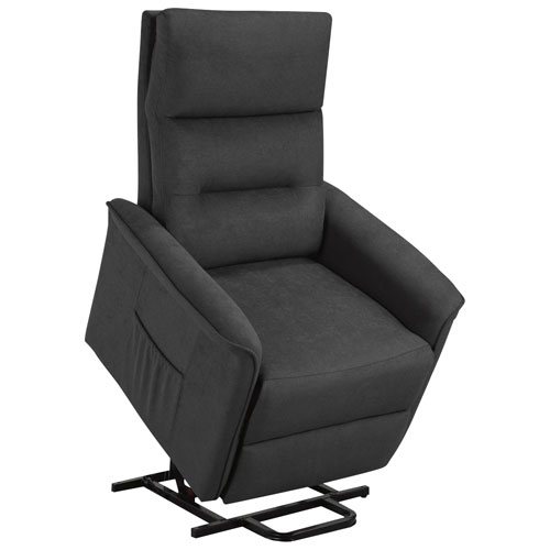 Ariel Contemporary Reclining Lift Chair - Dark Grey