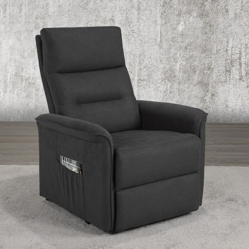 Ariel Contemporary Reclining Lift Chair - Dark Grey