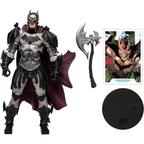 DC Multiverse Comics 7 Inch Action Figure Dark Nights Metal - Gladiator Batman