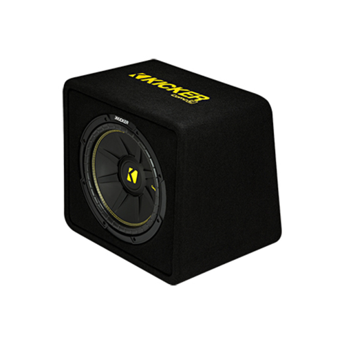 Kicker 44VCWC122 CompC 12-inch Sub in Vented Enclosure, 2-Ohm, RoHS Compliant