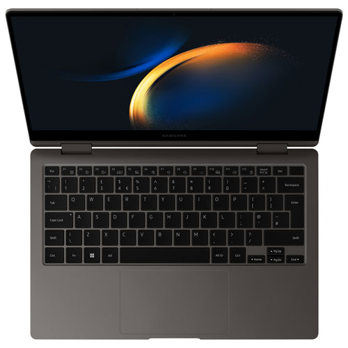 Samsung Galaxy Book3 360 13.3" Touchscreen Laptop -Graphite (Intel Core i5-1335U/256GB SSD/8GB RAM/Win11)