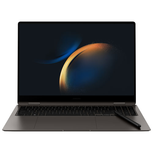 Samsung Galaxy Book3 Pro 360 16" Touchscreen Laptop -Graphite (Intel Core i7-1360P/512GB SSD/16GB RAM/Win11)
