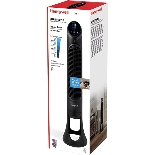 Honeywell HYF260BC QuietSet 40 inch Whole Room Tower Fan