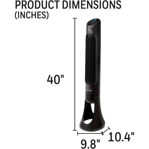 Honeywell HYF260BC QuietSet 40 inch Whole Room Tower Fan