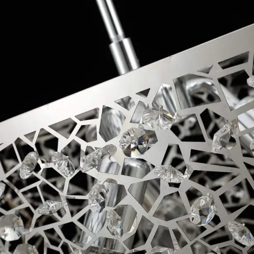 A|M Lighting Franco 6-Lights Modern Pendant Light Fixtures, Modern Chandelier Light Fixture