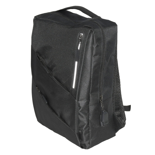 Club Rochelier Backpack 3 Piece Set, Black