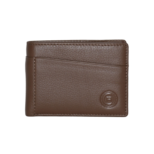 Club Rochelier Slimfold Wallet with Removable ID Brown