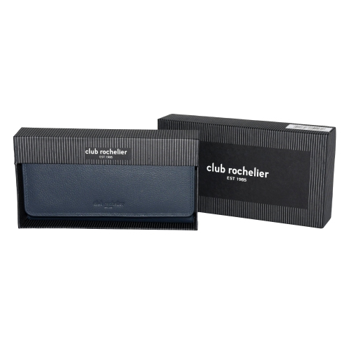 Club Rochelier Clutch Wallet with Checkbook and Gusset
