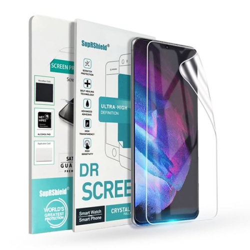 Protecteur d'écran en gel Hydrogel de SupeRShield pour Galaxy S23 plus S23+ 2 5G de Samsung film de protection en TPUR souple, antireflet HD ultra