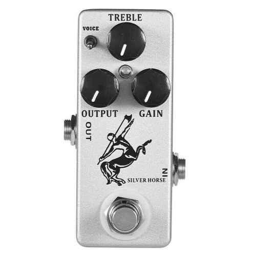 Mosky Silver Horse Overdrive/Boost Guitar Effect Pedal Based On Klon Centaur
