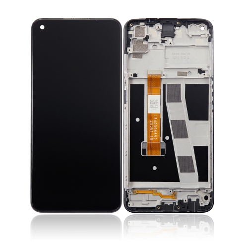Replacement LCD Assembly With Frame Compatible For OPPO A52 (All Colors) by ESOURCE PARTS - Refurbished condition - CA$74.67